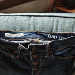 Gap 1969 high rise flare jeans